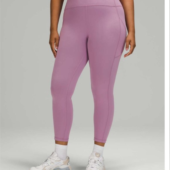 Lululemon Invigorate High-Rise Tight 25" - Light Purple Size 6 - Picture 4 of 9